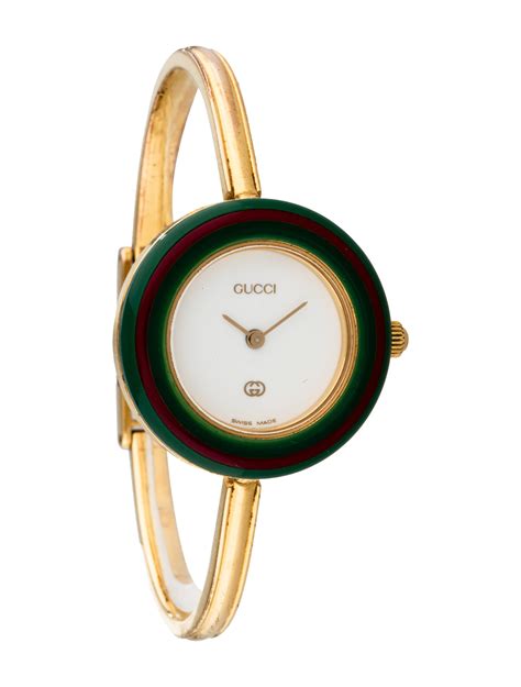 gucci watch colored bezels|Gucci watch bezel only.